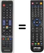 Replacement remote control Samsung UE37ES5500