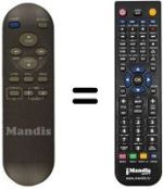 Replacement remote control REMCON183