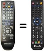 Replacement remote control AK59-00133A