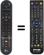 Replacement remote control LG 20LS1RZG