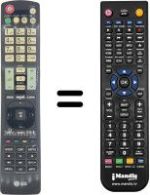 Replacement remote control LG 47LX650N
