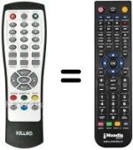 Replacement remote control REMCON1040