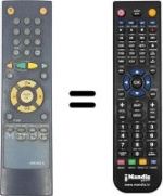 Replacement remote control United UTV8029PA