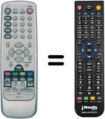 Replacement remote control Akai LMH17CLSA