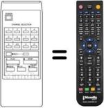 Replacement remote control RC81