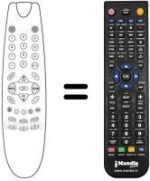 Replacement remote control Beko 20C1T57