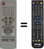 Replacement remote control Samsung LE32R31SXXEH