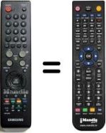 Replacement remote control Samsung LE40S81BX / /NWT