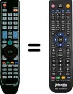 Replacement remote control Samsung BN59-00691A