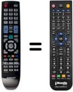Replacement remote control BN59-00856A