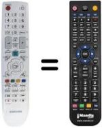 Replacement remote control Samsung BN59-00864A