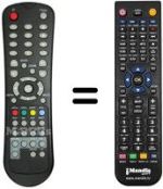 Replacement remote control United UTV21X83D
