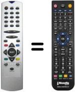 Replacement remote control REMCON1351