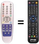 Replacement remote control REMCON1194