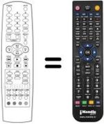 Replacement remote control REMCON129