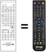 Replacement remote control Hitachi C33-S900