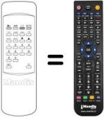 Replacement remote control REMCON1128