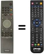 Replacement remote control CT-822