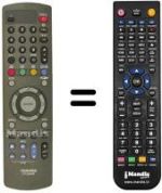 Replacement remote control CT-90002