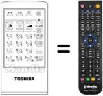 Replacement remote control CT-9133