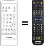 Replacement remote control CT-9176