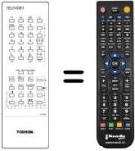 Replacement remote control CT-9186