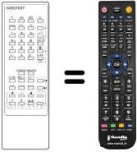 Replacement remote control CT-9187A
