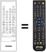 Replacement remote control CT-9194