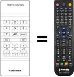 Replacement remote control CT-923