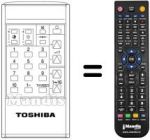 Replacement remote control CT-9230