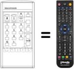 Replacement remote control CT-9231