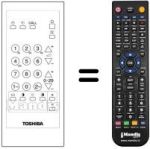 Replacement remote control CT-9233