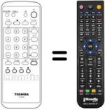 Replacement remote control CT-9678