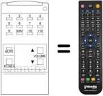 Replacement remote control REMCON485