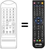 Replacement remote control REMCON197