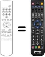 Replacement remote control REMCON151