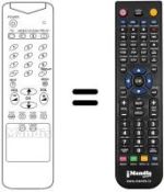 Replacement remote control Samsung CX7251
