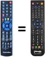 Replacement remote control REMCON226