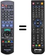 Replacement remote control REMCON206