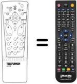 Replacement remote control REMCON877