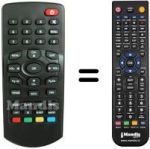 Replacement remote control REMCON1405