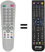 Replacement remote control REMCON636