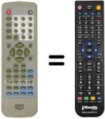 Replacement remote control REMCON401