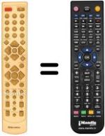 Replacement remote control REMCON861