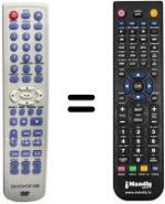 Replacement remote control REMCON380