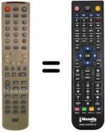 Replacement remote control REMCON1103