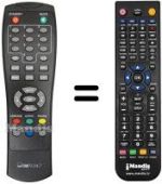 Replacement remote control REMCON712