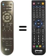 Replacement remote control REMCON674