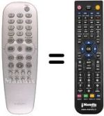 Replacement remote control REMCON498