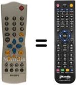 Replacement remote control REMCON1301